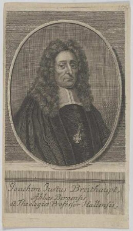 Bildnis des Joachim Justus Breithaupt