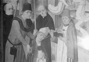 Hauptaltar — Szenen aus dem Leben der Heiligen Nikolaus und Viktor — Szenen aus der Nikolauslegende — Nikolaus' Tod