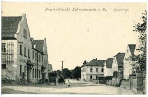 Schmannewitz. Dorfstraße
