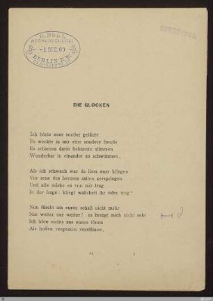 [Die Fibel] - [Korrekturexemplar] - StGA-George I,0130 : S. 65 - 112; [SW I: keine Sigle]