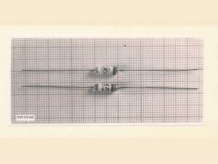 Halbleiter Diode OA626, Foto 1958