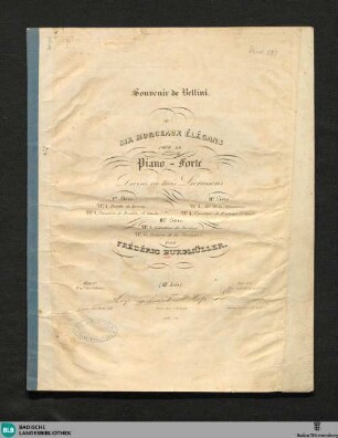 5: Liv. 3. No. 5 Cavatine de Norma