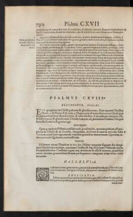 Psalmus CXVIII.