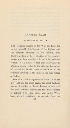 Chapter XXXII. Barbarism in battle