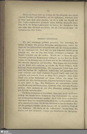 Hegel's Ästhetik