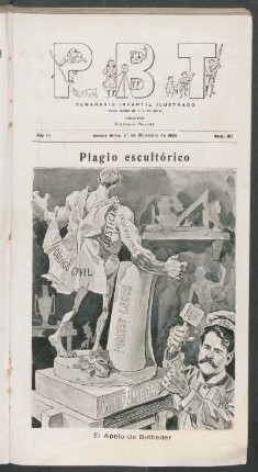 Plagio escultórico - [Caricatura]