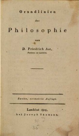 Grundlinien der Philosophie