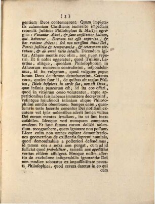De Deo, eiusque attributis praecipua dogmata