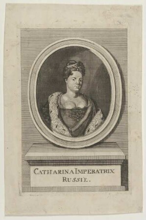 Bildnis der Catharina, Zarin von Russland