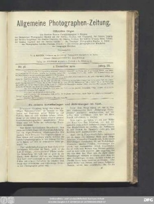 Nr. 36. 5. Dezember 1902. Jahrg. IX.