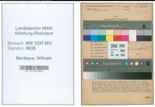 Entnazifizierung Wilhelm Benthaus , geb. 16.11.1902 (Kaufm.Angestellter)
