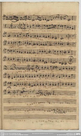 Fasch, J. F., Suiten, e-Moll / Ausw.