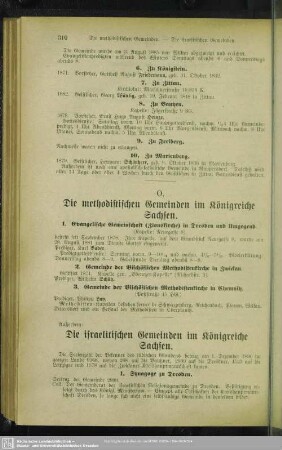 Die israelitischen Gemeinden im Königreiche Sachsen