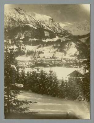 Blick auf Oberstdorf