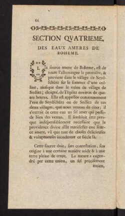 66-77, Section Quatrieme / Vierte Abtheilung