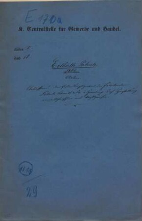 Patent der Fabrikanten Pollack, Schmidt und Co. in Hamburg auf Herstellung einer Nähmaschine mit Rechtsgreifen