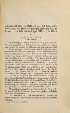 Archiv für Ohrenheilkunde. 44. 1898