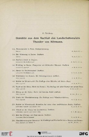 II. Abteilung (Nr. 243-301)