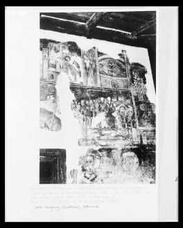 Inneres - Wandmalerei, Anf. 14. Jh., Szenen aus dem Leben des Hlg. Nikolaus