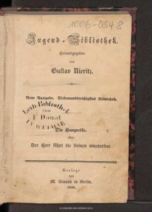 Die Harzreise, oder: Der Herr führt die Seinen wunderbar