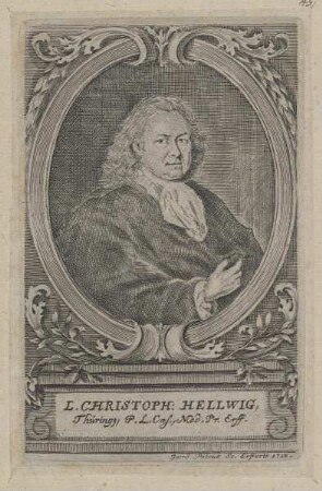Bildnis des L. Christoph Hellwig