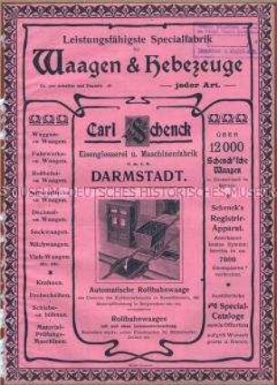 Waagen und Hebezeuge