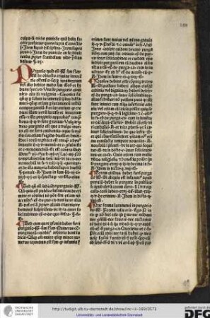 Purgatio quid est respondetur secundum Raymundum est de obiectio crimine innocentie ostensio...