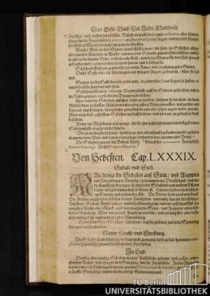 Cap. LXXXIX. Von Sebesten.