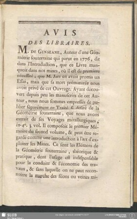 Avis Des Libraires