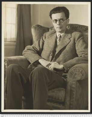 Porträtaufnahme Aldous Huxley