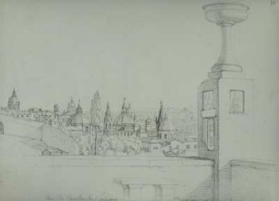 Blick auf Rom von Villa Poniatowsky