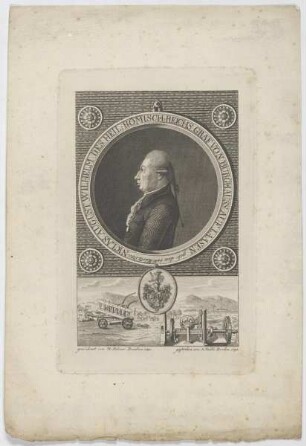 Bildnis des Niclas August Wilhelm von Burghauss