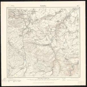 Meßtischblatt 82 : Kreischa, 1920 : Kreischa. - Aufgen. 1909, hrsg. 1912, einz. Nachtr. 1920. - 1:25000. - Leipzig, 1920. - 1 Kt.