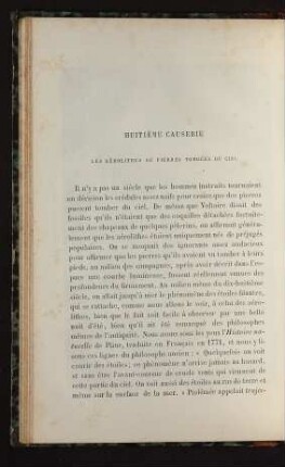 Huitième causerie [...]