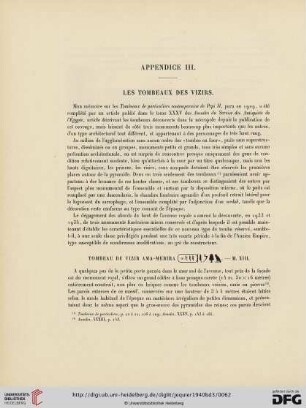 Appendice III