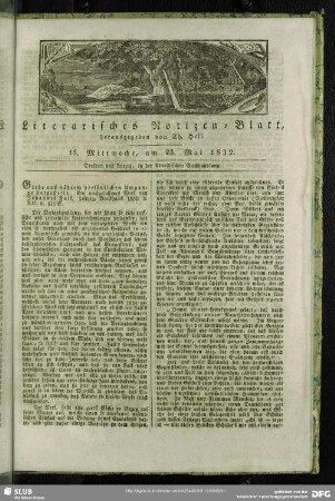 Literarisches Notizenblatt