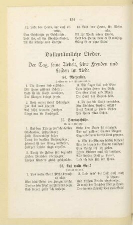 Volkstümliche Lieder