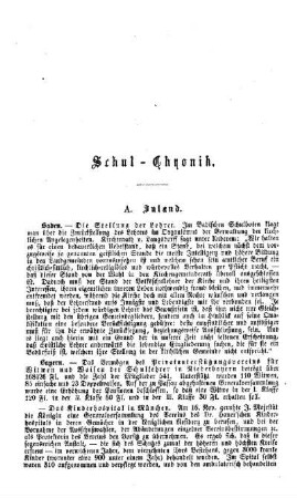 Schul-Chronik