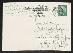 Brief von Herbert Eulenberg, Unbekannt, Hedda Eulenberg und Wilhelm Buller an Gerhart Hauptmann und Margarete Hauptmann