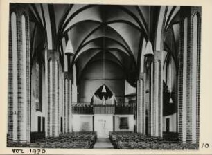 Evangelische St. Nikolai-Kirche, Berlin-Spandau Orgel: Orgel vor dem Umbau