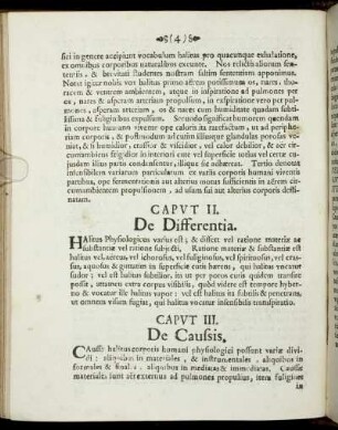 Caput III. De Caussis.