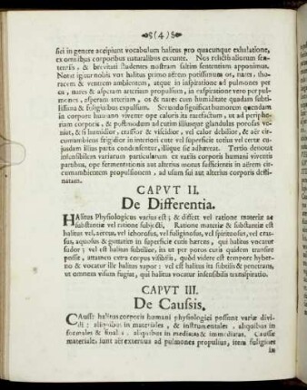 Caput III. De Caussis.