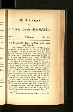 Alte Hamburgische Oesen im Museum für Kunst und Gewerbe.
