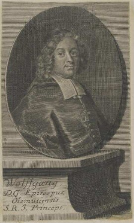 Bildnis von Wolffgang, Bischof von Olmütz