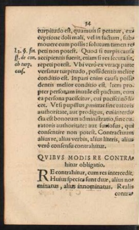 Quibus Modis Re Contrahitur obligatio.