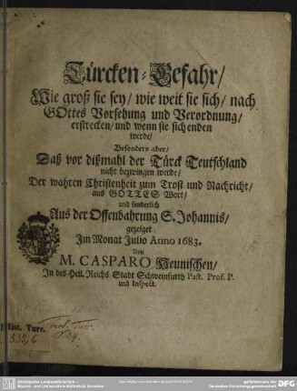 Türcken-Gefahr