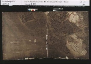 Schacht II bis IV - Tiefes Planitzer Flöz, untere Abteilung, Oberbank mit Nachbringungen