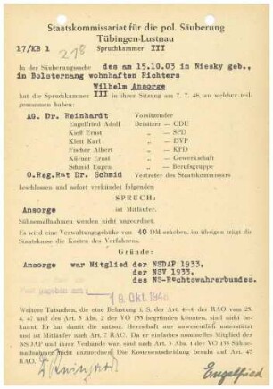 Ansorge, Wilhelm