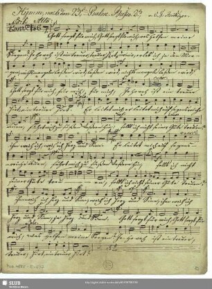 [Solo and coro:] Basso 2.do
