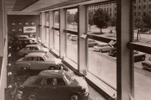 Autohaus, Berlin, Unter den Linden, 1965
